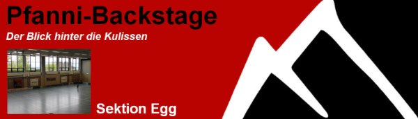 Pfanni-Backstage: Sektion Egg