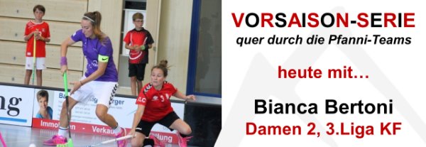 Vorsaison-Serie mit Bianca Bertoni