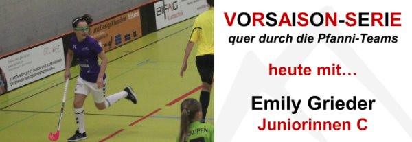 Vorsaison-Serie mit Emily Grieder