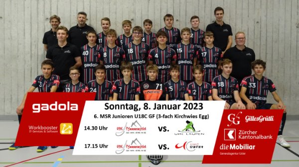 Auf die U18 warten zwei Lokalderbys an der Heimrunde