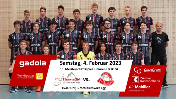 Die U21 vor dem letzten Heimspiel der Saison