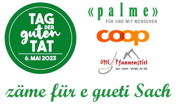 «Tag der guten Tat» - komm vorbei, wir freuen uns auf dich