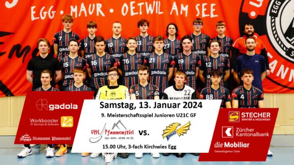 Die U21-Junioren kämpfen gegen die Waldenburg Eagles um Punktezuwachs