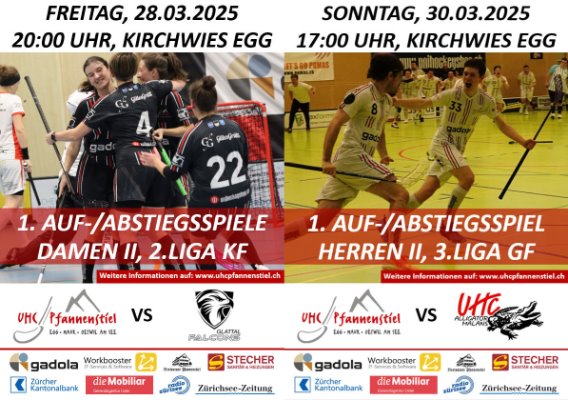 Damen 2 & Herren 2 vor den Aufstiegsspielen