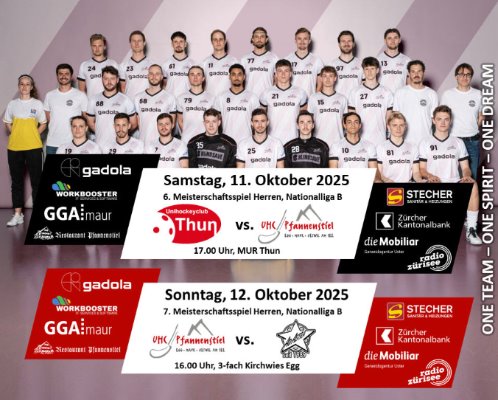 Pfanni trifft auf die beiden Top-Teams UHC Thun und Ad Astra Obwalden