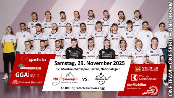 Pfanni empfängt den Tabellenvierten UHC Sarganserland zum Rückrundenstart