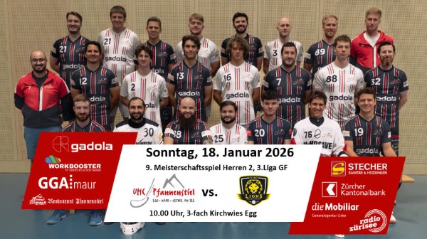  Herren 2 gegen Lions Meilen: Das Derby geht in die 15. Runde