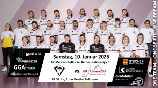 Zum Start ins neue Jahr reist Pfanni zum Duell gegen Ticino Unihockey in die Schweizer Sonnenstube