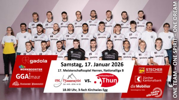 Der Leader UHC Thun zu Gast in Egg