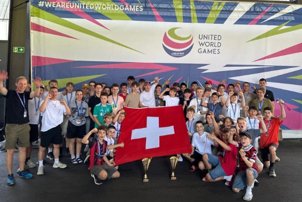 3x Edelmetall (Gold, Gold, Bronze) an den United World Games