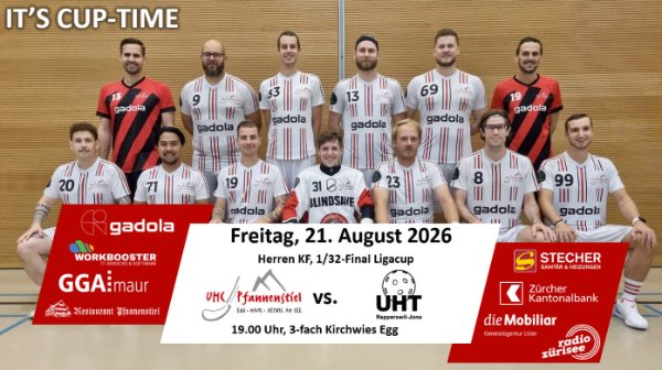 Pfanni im Cup-Einsatz - das Herren KF-Team mit Heimspiel