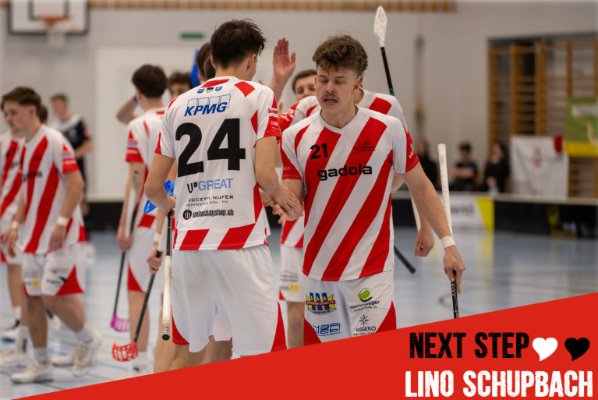 Lino Schüpbach mit Doppellizenz zum UHC Uster in die U21A 