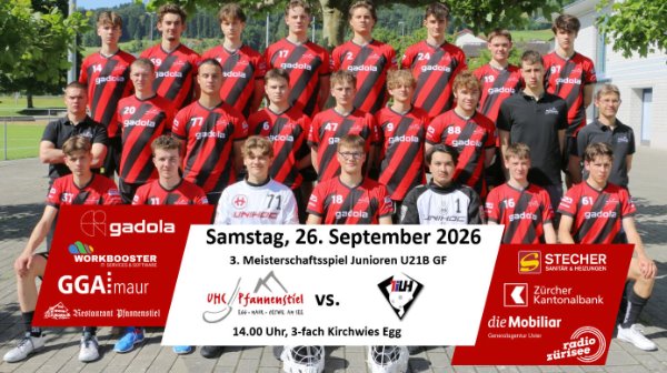 Die U21-Junioren empfangen Ticino Unihockey zum zweiten Heimspiel
