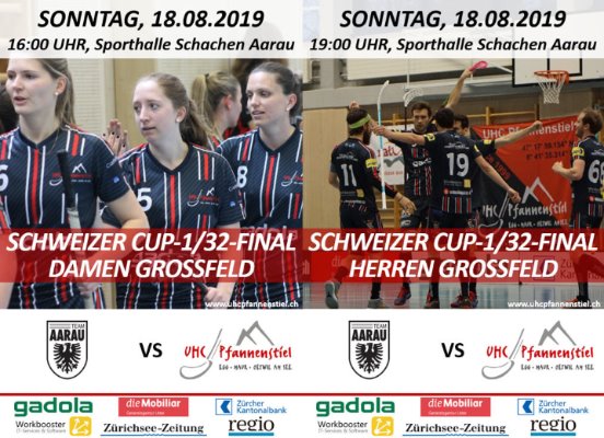 Cup-1/32-Finals im Doppelpack – Alle Fans ab nach Aarau