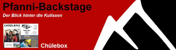 Pfanni-Backstage: Chüelbox-Team