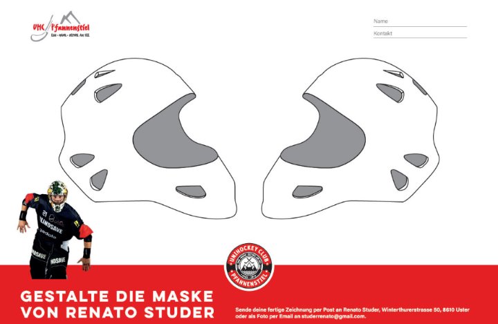 Gestalte die neue Maske von Renato Studer