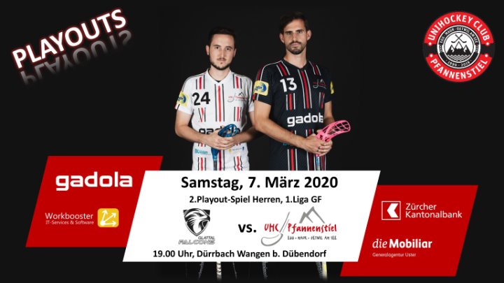 Playout-Auswärtsspiel am kommenden Samstag in Dübendorf