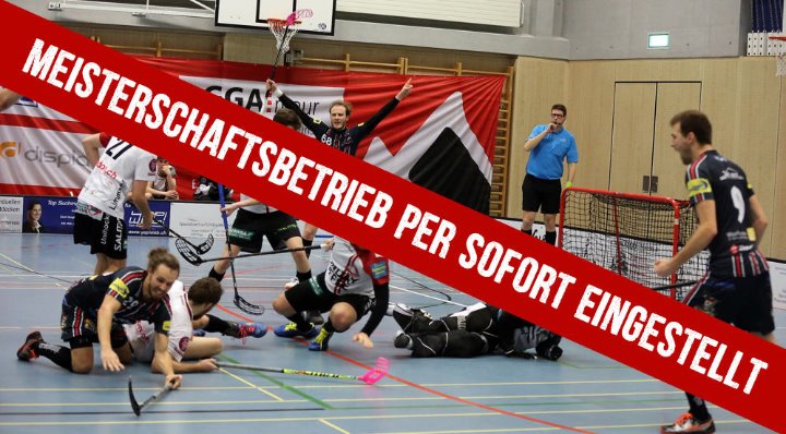 Unihockey-Meisterschaftsbetrieb in allen Ligen per sofort eingestellt