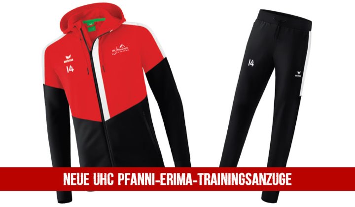 neuer ERIMA-Trainingsanzug UHC Pfannenstiel 