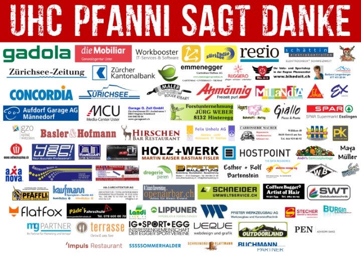 Wir danken allen unseren Sponsoren & Partnern