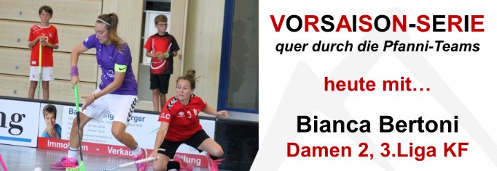 Vorsaison-Serie mit Bianca Bertoni