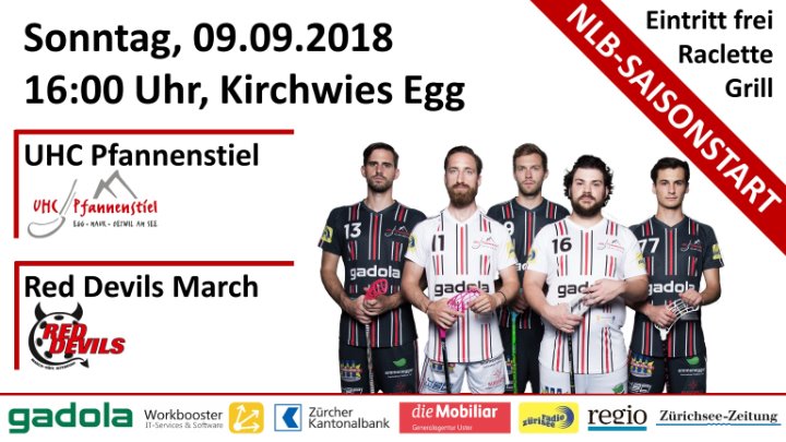 Der UHC Pfannenstiel steht vor seiner zweiten NLB-Saison - am Sonntag gehts los.