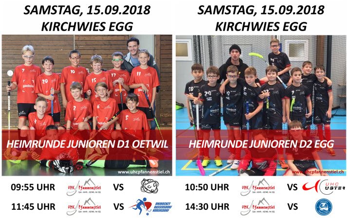 Zwei Pfanni-Teams an der Heimrunde im Einsatz
