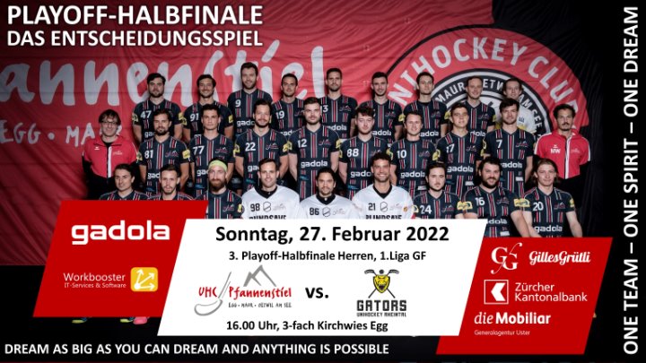 UHC Pfanni oder Unihockey Rheintal Gators - wer zieht ins Finale gegen Unihockey Limmattal ein?