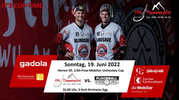 Zum Cup-Start gleich einen Kracher gegen das NLB-Team Floorball Fribourg