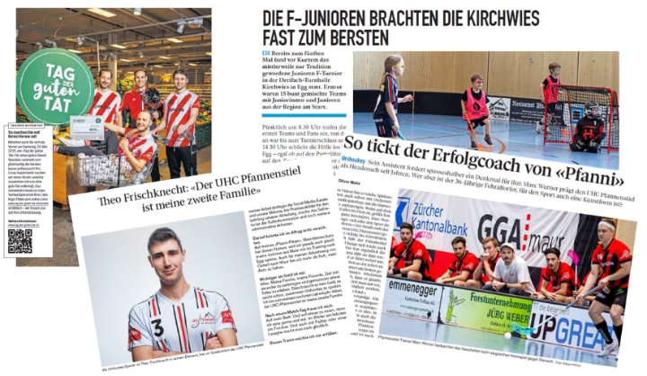 Spannende Zeitungsberichte rund um unseren UHC Pfanni