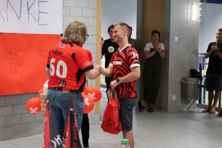 Testspielsieg gegen Bülach Floorball und Verabschiedung von Lukasz Chlebda