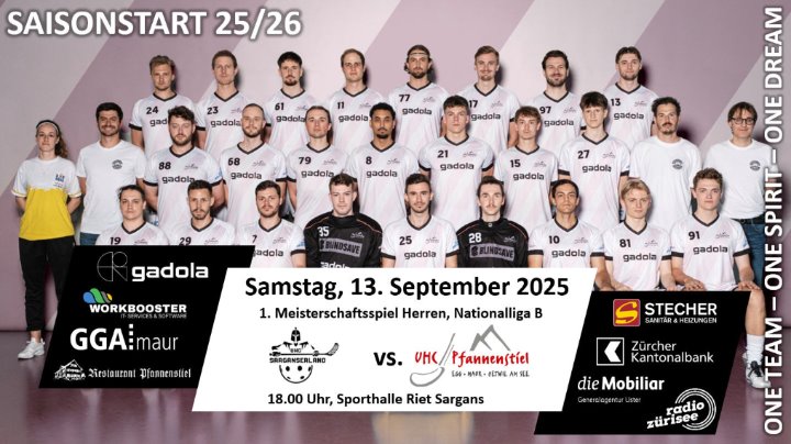NLB-Saisonstart auswärts gegen Aufsteiger UHC Sarganserland