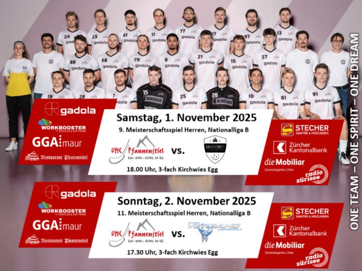 Der UHC Grünenmatt und Regazzi Verbano UH Gordola gastieren am Wochenende in Egg