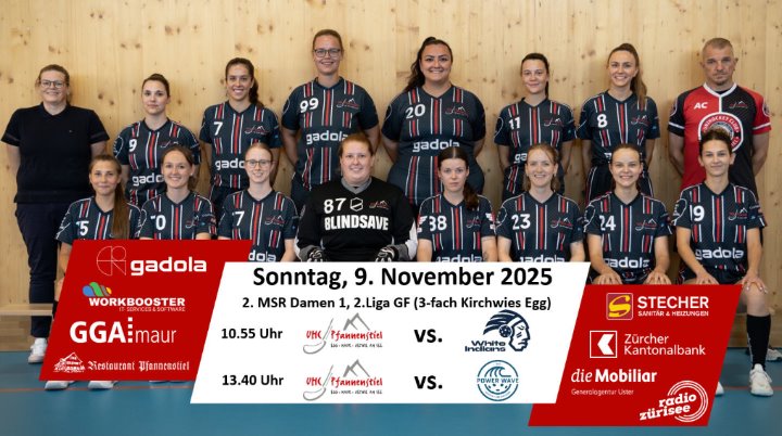 Das Damen 1-Team will an der Heimrunde für Furore sorgen