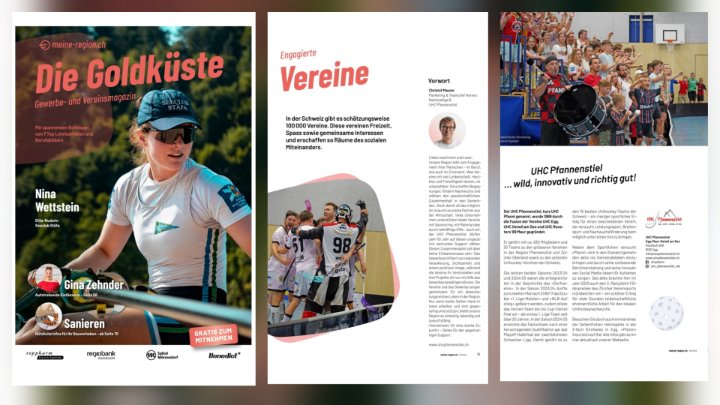UHC Pfannenstiel in der neuen Ausgabe von Meine Region.ch UHC Pfannenstiel in der neuen Ausgabe von Meine Region.ch