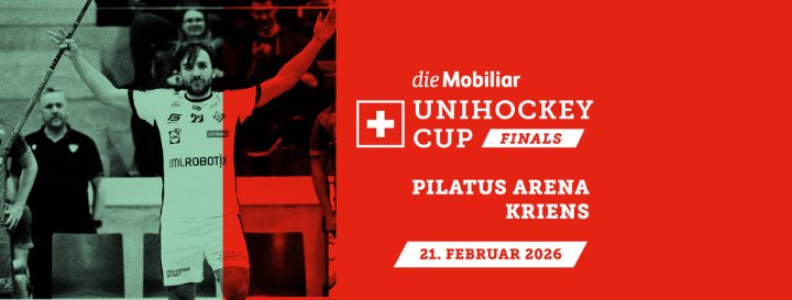 Der Vorverkauf für den Cupfinal am Samstag, 21. Februar 2026 in der Pilatus Arena in Kriens läuft Der Vorverkauf für den Cupfinal am Samstag, 21. Februar 2026 in der Pilatus Arena in Kriens läuft