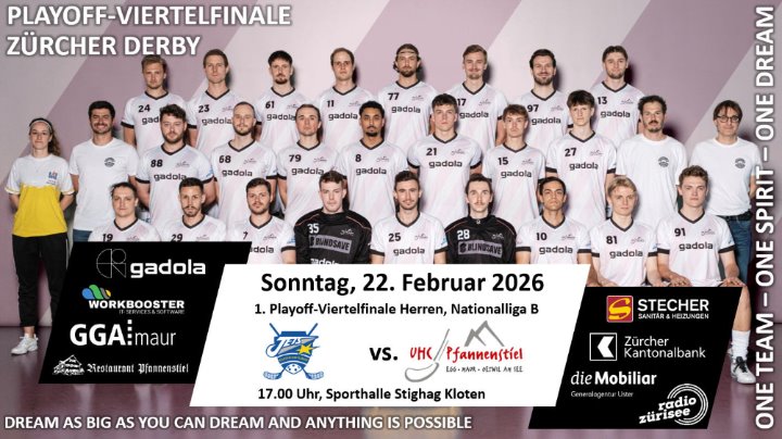 Das Zürcher Playoff-Derby kann beginnen...