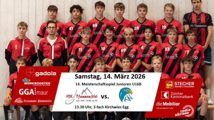 Die U16 schliesst mit der Heimrunde die Saison 25/26 ab