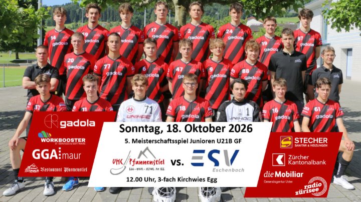 U21 zu Hause gegen den ESV Eschenbach