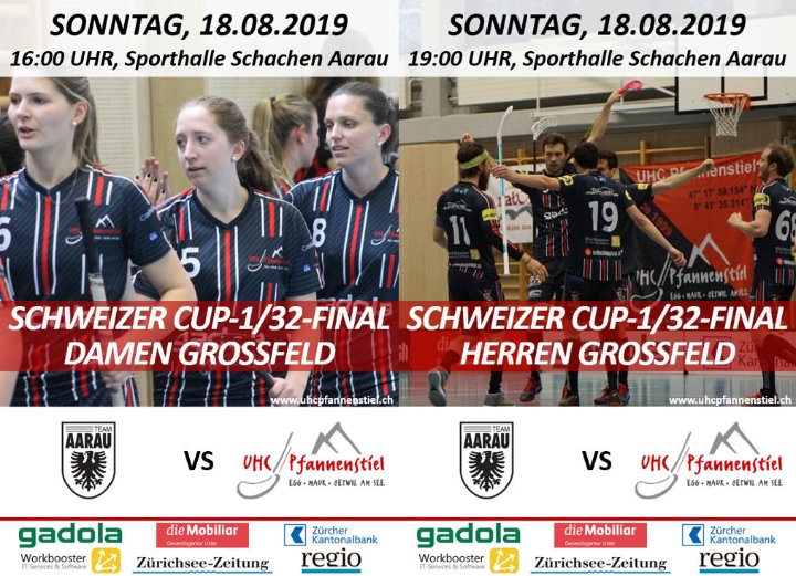 Cup-1/32-Finals im Doppelpack – Alle Fans ab nach Aarau