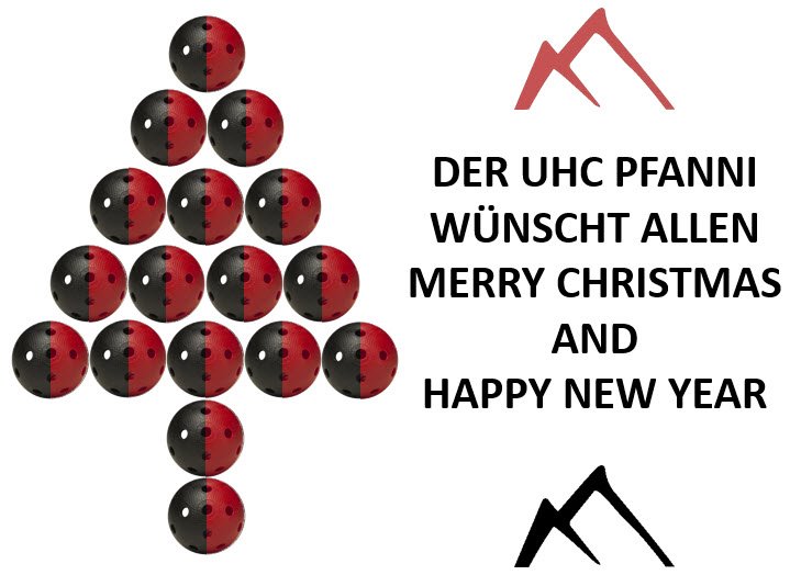 Der Vorstand des UHC Pfannenstiel wünscht allen frohe Feststage und einen guten Rutsch ins 2018