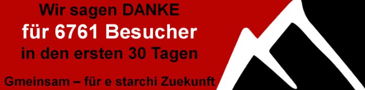 Wir sind 30 Tage online