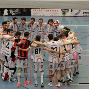 Herren 1: 2.Playoff-1/4-Final 1GF: UHC Herisau – UHC Pfanni (8:12) 
