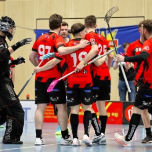 Herren 1: 1.Playoff-1/4-Final NLB: UHC Pfanni – UHC Grünenmatt (6:5)