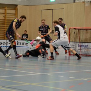 Herren 1: 4.Playout-Spiel NLB: UHC Pfanni – UHC Sarganserland (3:4) 