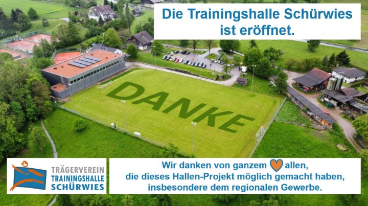 Trainingshalle Schürwies