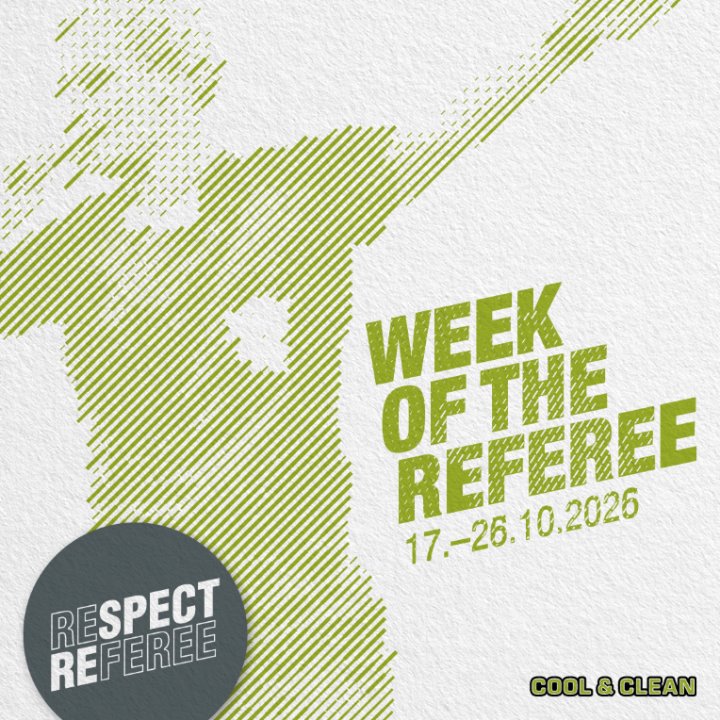 Week of the Referee 2026: Im Zentrum stehen die Menschen, die unseren Sport möglich machen