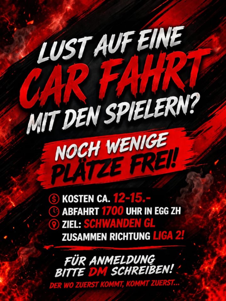 Carfahrt am 17.04.2026